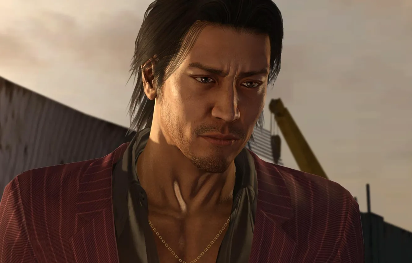 Photo wallpaper the game, male, Yakuza 5, Shun Akiyama, Misumi