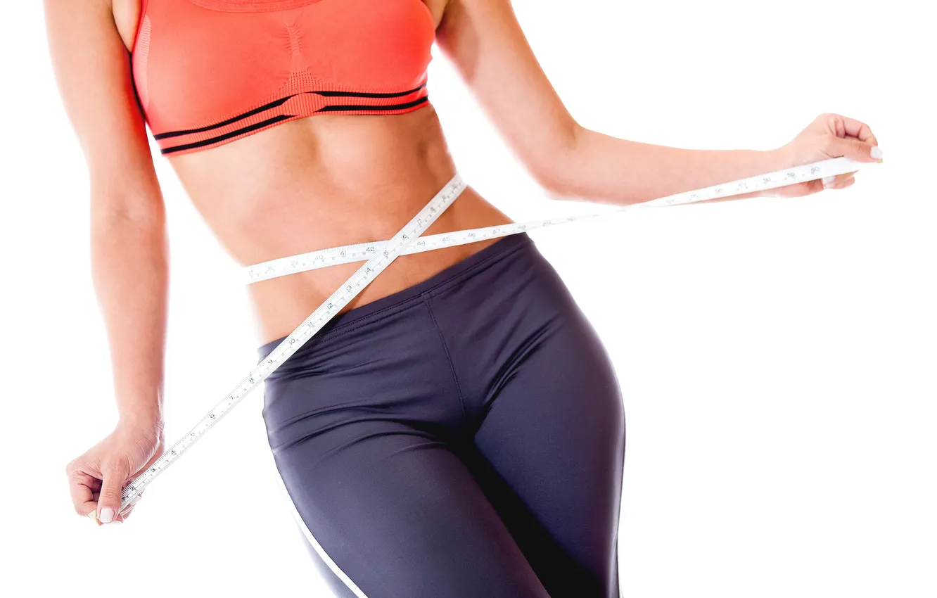 Photo wallpaper legs, figure, abs, Fit