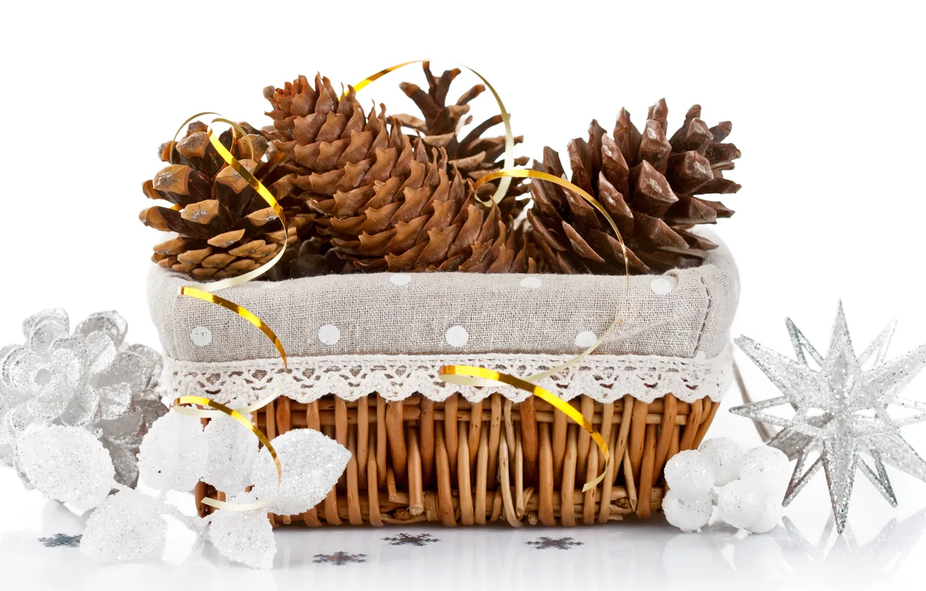 Photo wallpaper balls, decoration, holiday, new year, Christmas, Christmas, New Year