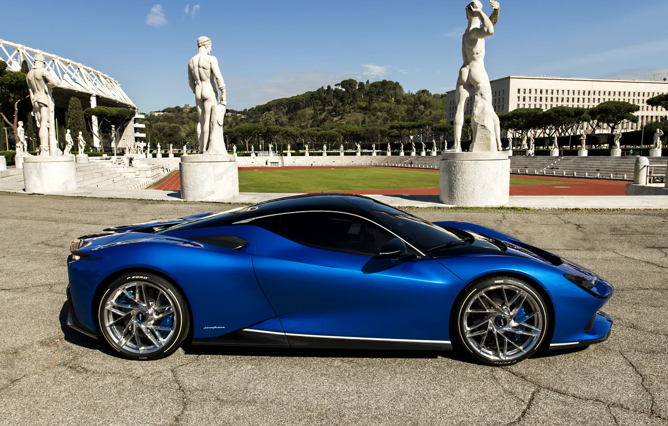 Photo wallpaper Pininfarina, 2019, The baptist, Pininfarina Battista Iconica