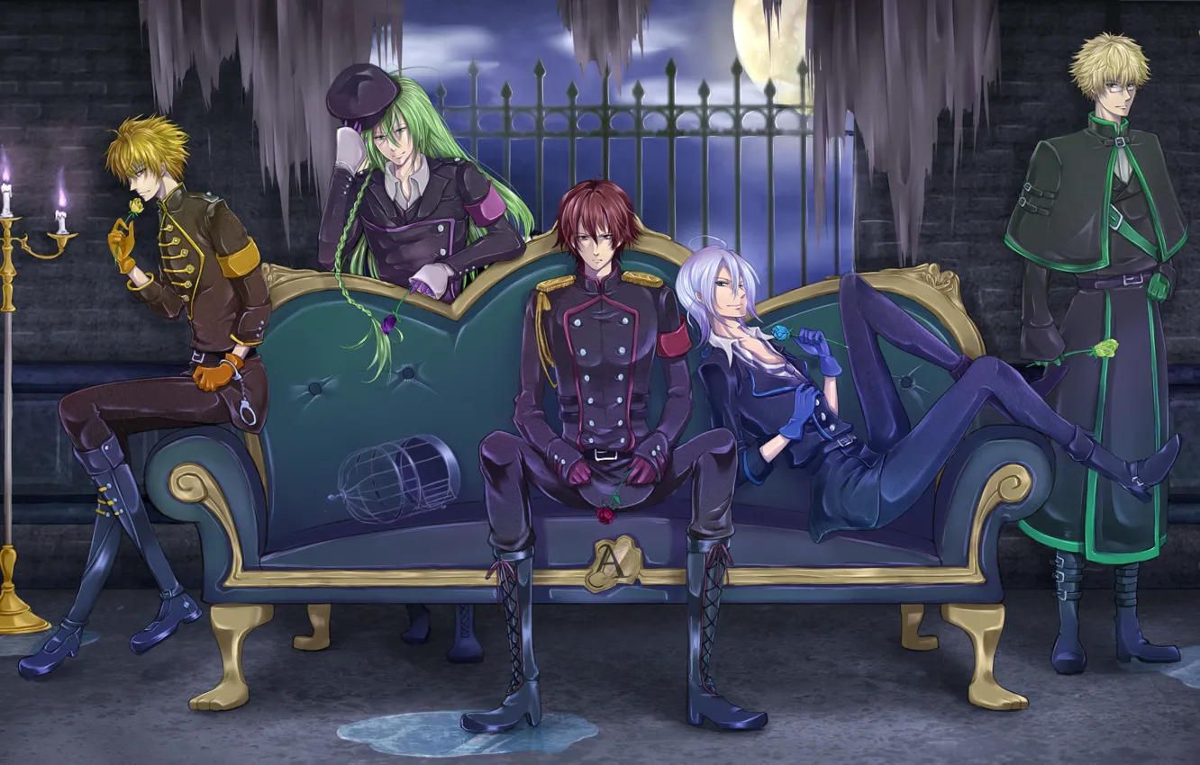 Photo wallpaper group, guy, Amnesia