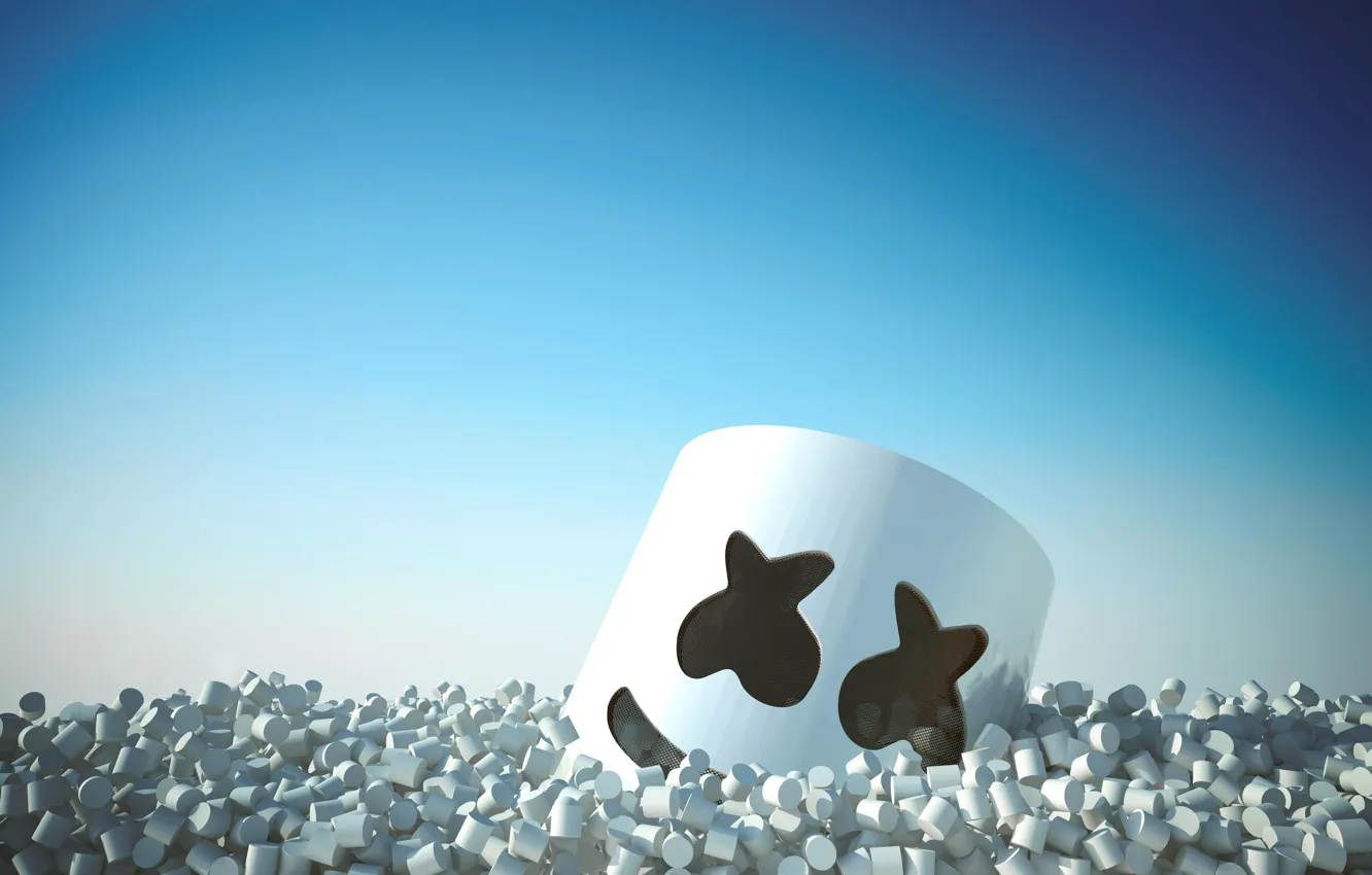 Photo wallpaper music, html, (Marshmallow), Marshmello, XML, WML