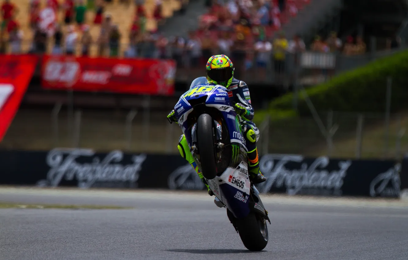 Photo wallpaper Moto, motorcycle, Valentino Rossi, Valentino Rossi, The Doctpr, Moto Grand Prix, Moto Gp, Yamaha Factory