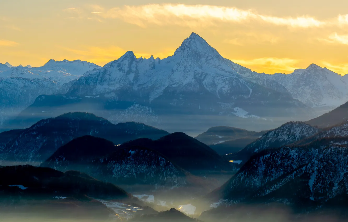 Photo wallpaper Germany, Watzmann, Suvad Hamzić