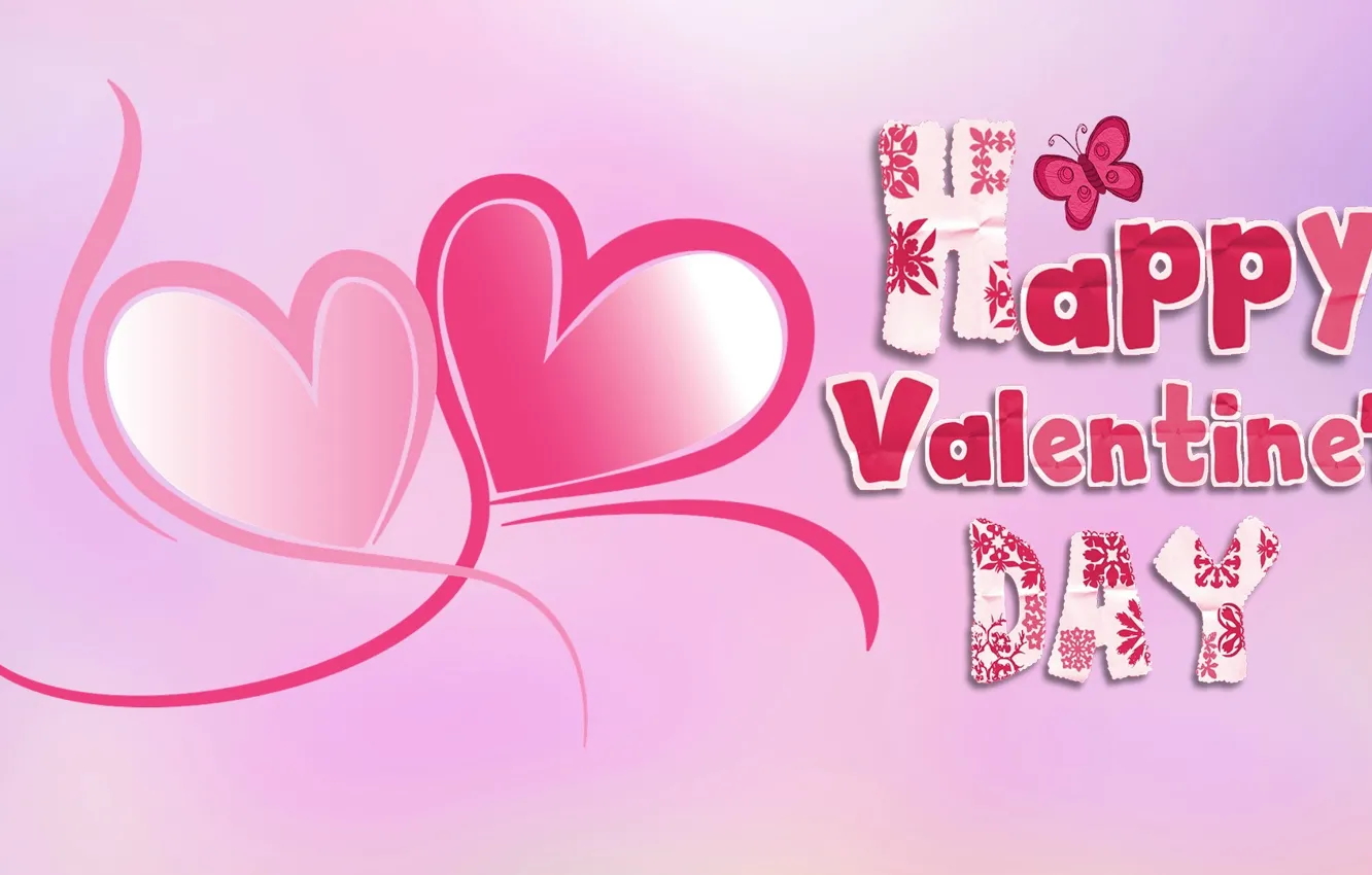 Photo wallpaper holiday, heart, Valentines Day, Valentine's day