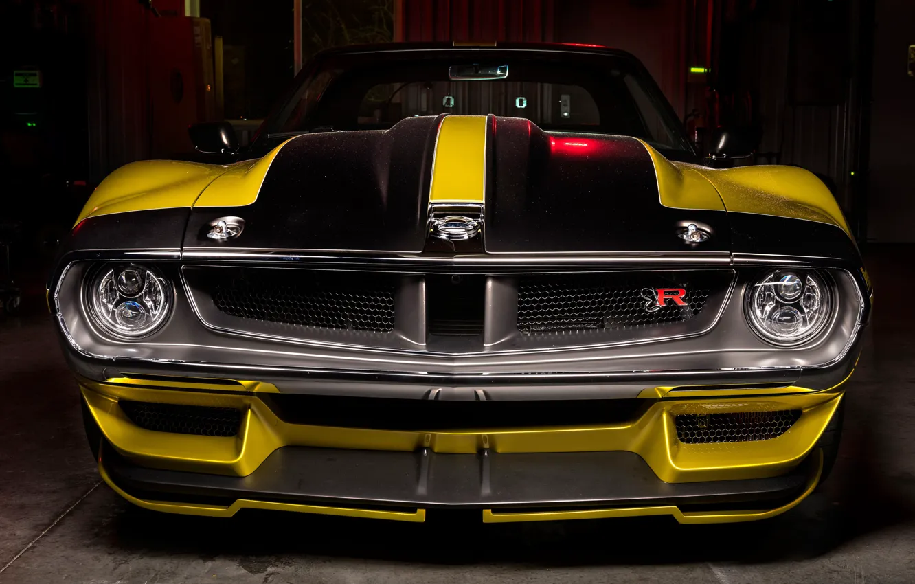 Photo wallpaper front view, 1972, AMC, Javelin, Ringbrothers, amx, Defiant