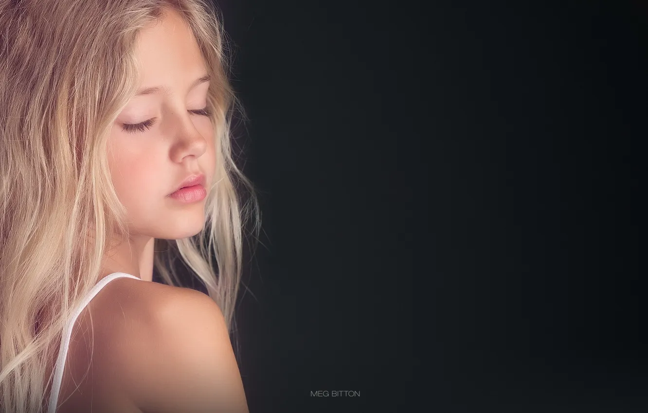 Photo wallpaper mood, portrait, girl