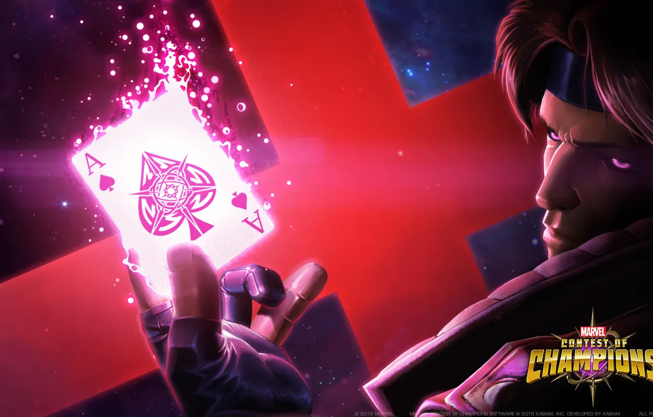 Photo wallpaper Marvel, comic, Marvel, Gambit, Gambit, MCOC