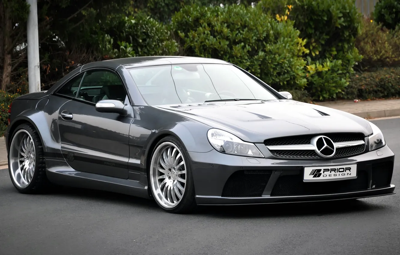 Photo wallpaper Mercedes, Benz, Black Edition, Prior