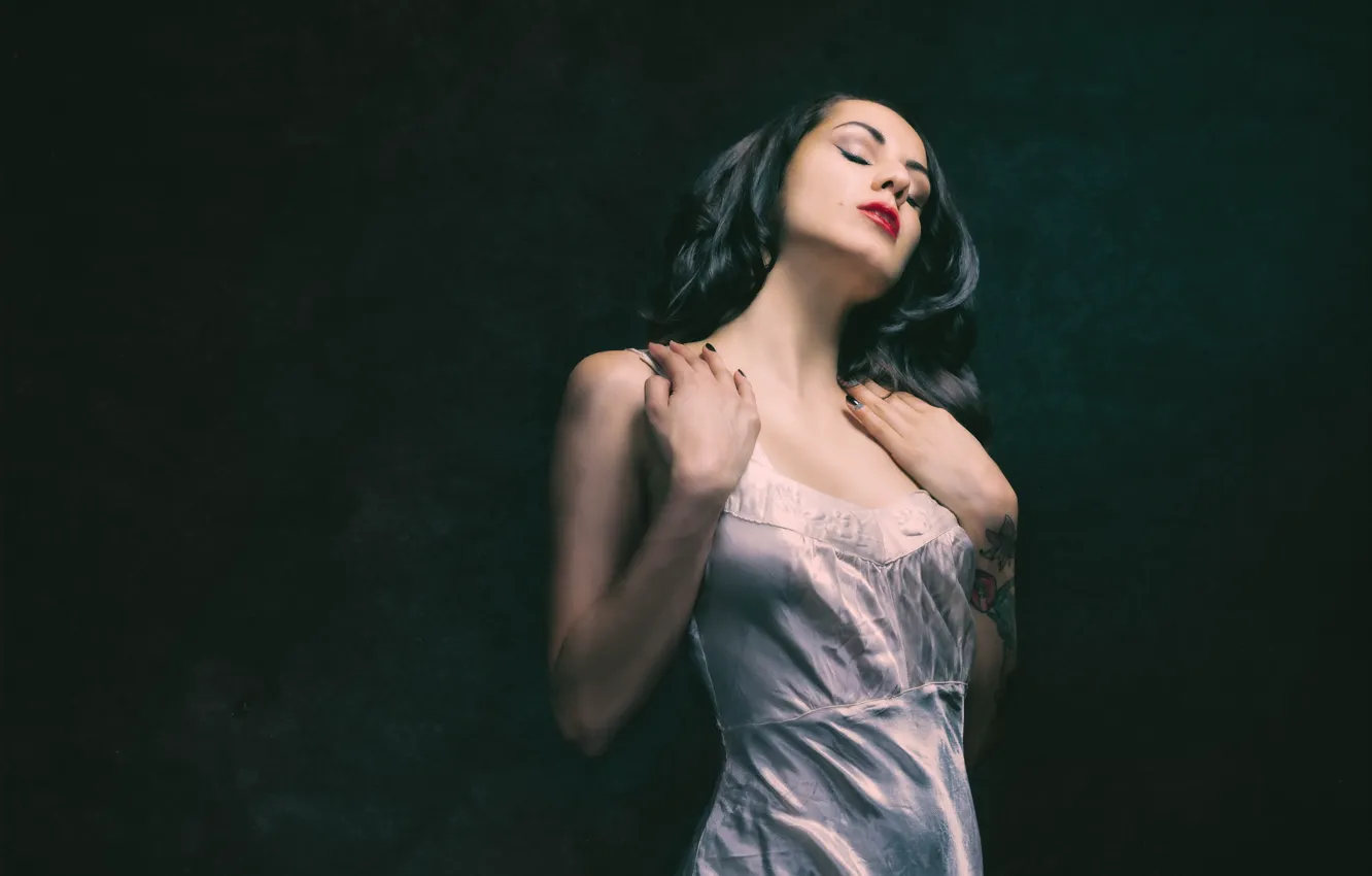 Photo wallpaper pose, model, Devin Analisa