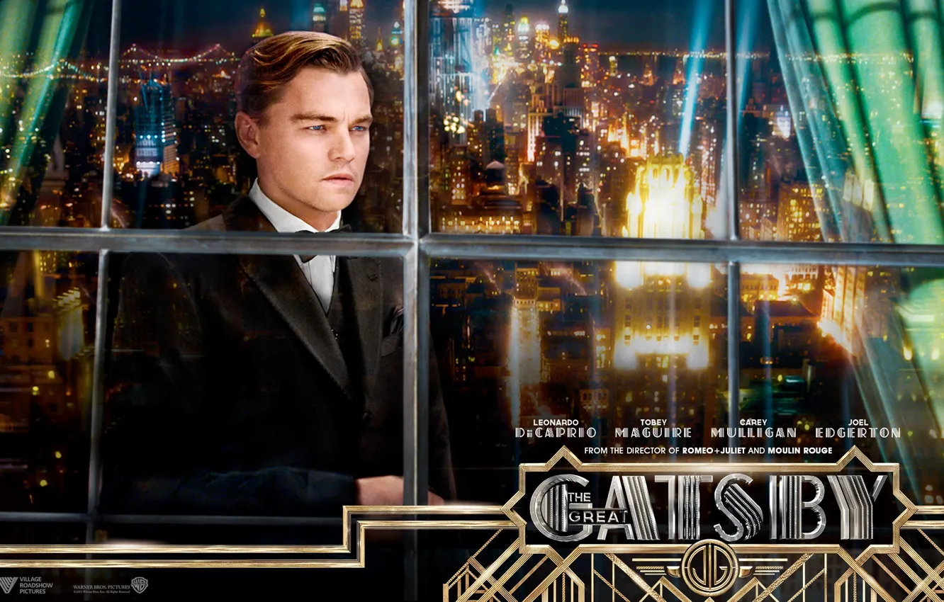 Photo wallpaper New York, New York, Leonardo DiCaprio, Leonardo DiCaprio, The Great Gatsby, an American classic, 20 …