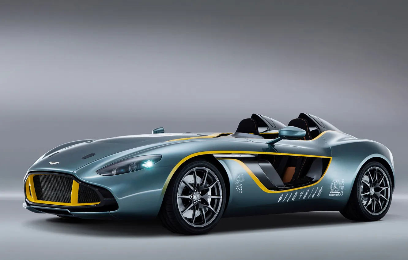 Photo wallpaper Concept, Aston Martin, Wallpaper, Speedster, CC100