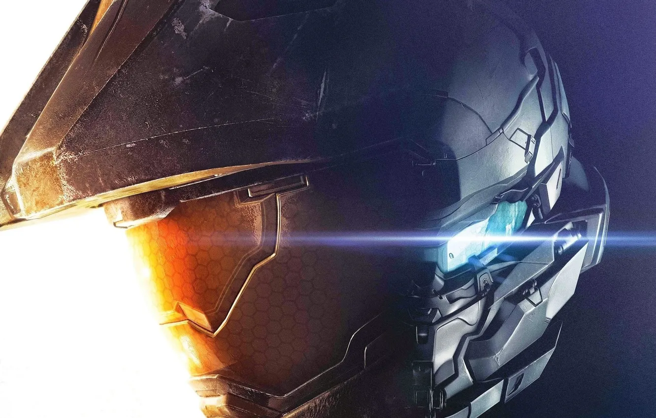 Photo wallpaper the game, soldiers, exclusive, hats, The Master Chief, Halo 5: Guardians, agent Locke