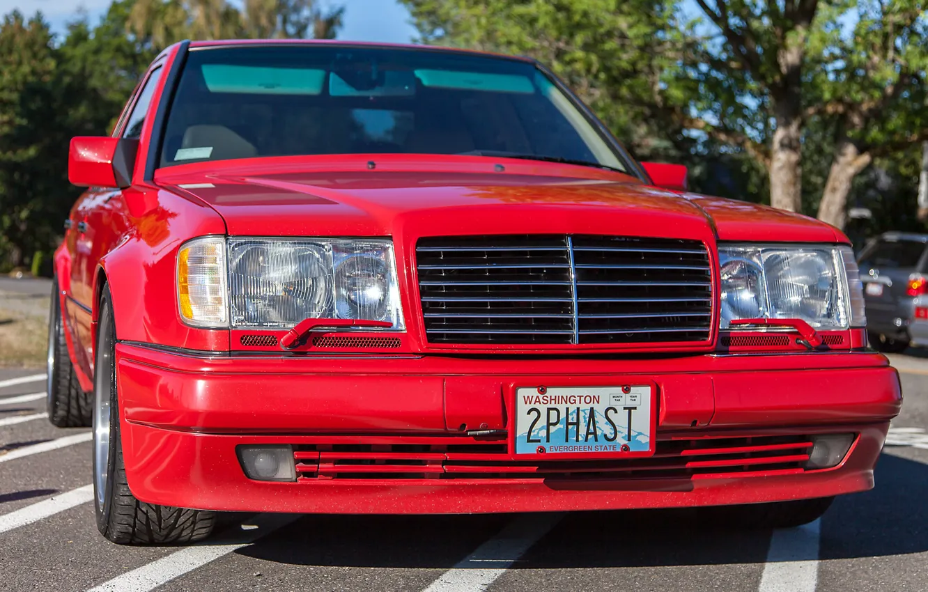 Photo wallpaper Mercedes-Benz, W124, 500E