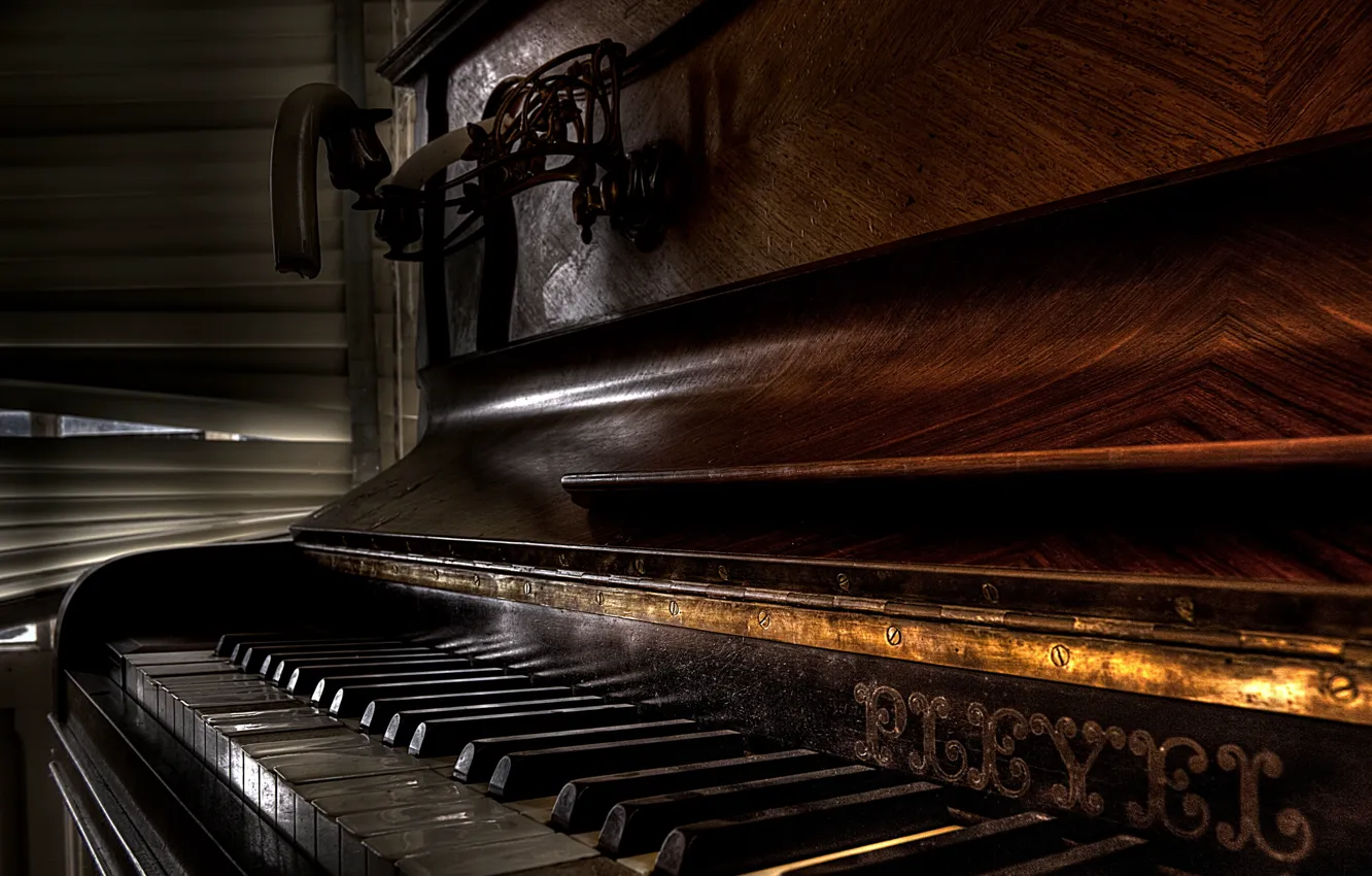 Photo wallpaper music, background, piano