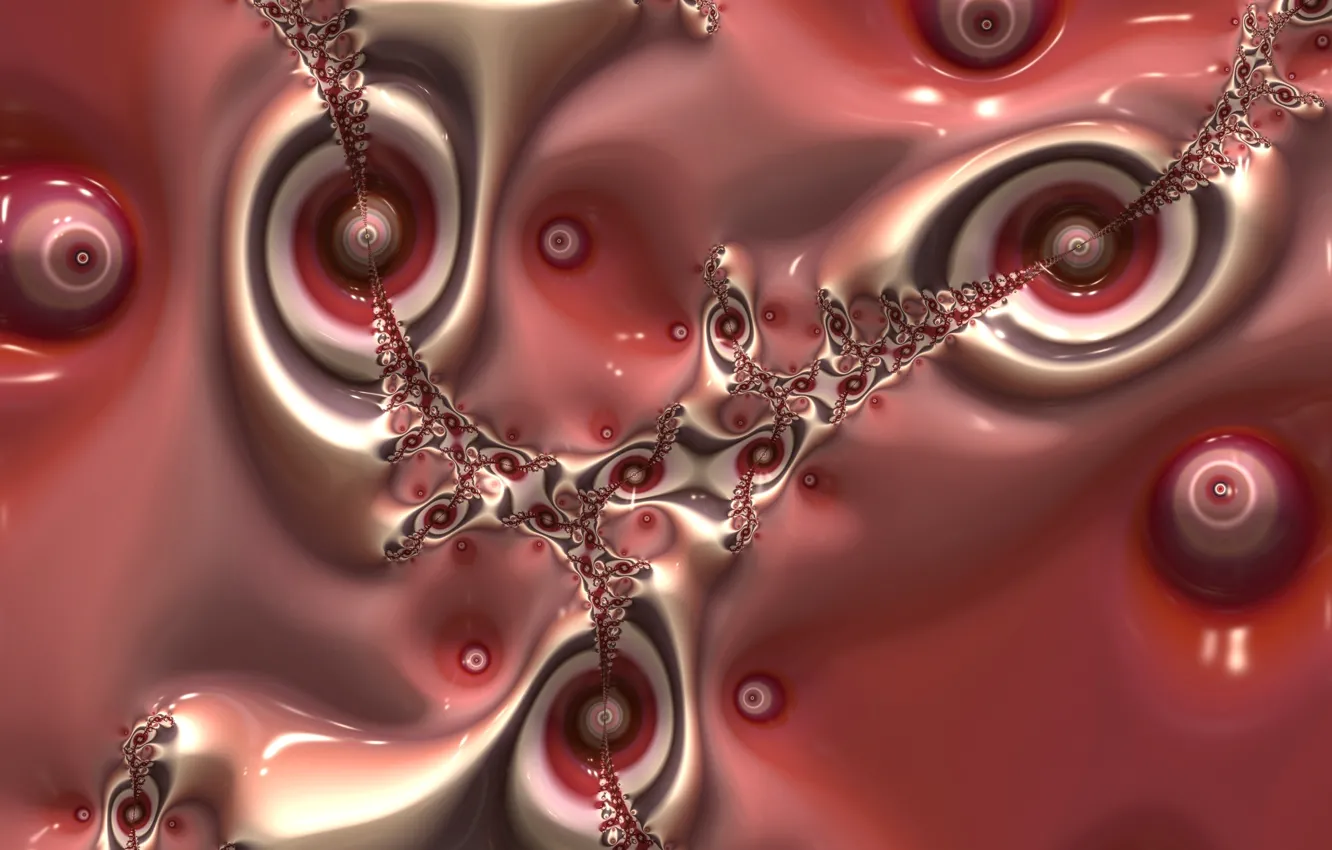 Photo wallpaper abstraction, pattern, fractal, ornament, abstract background