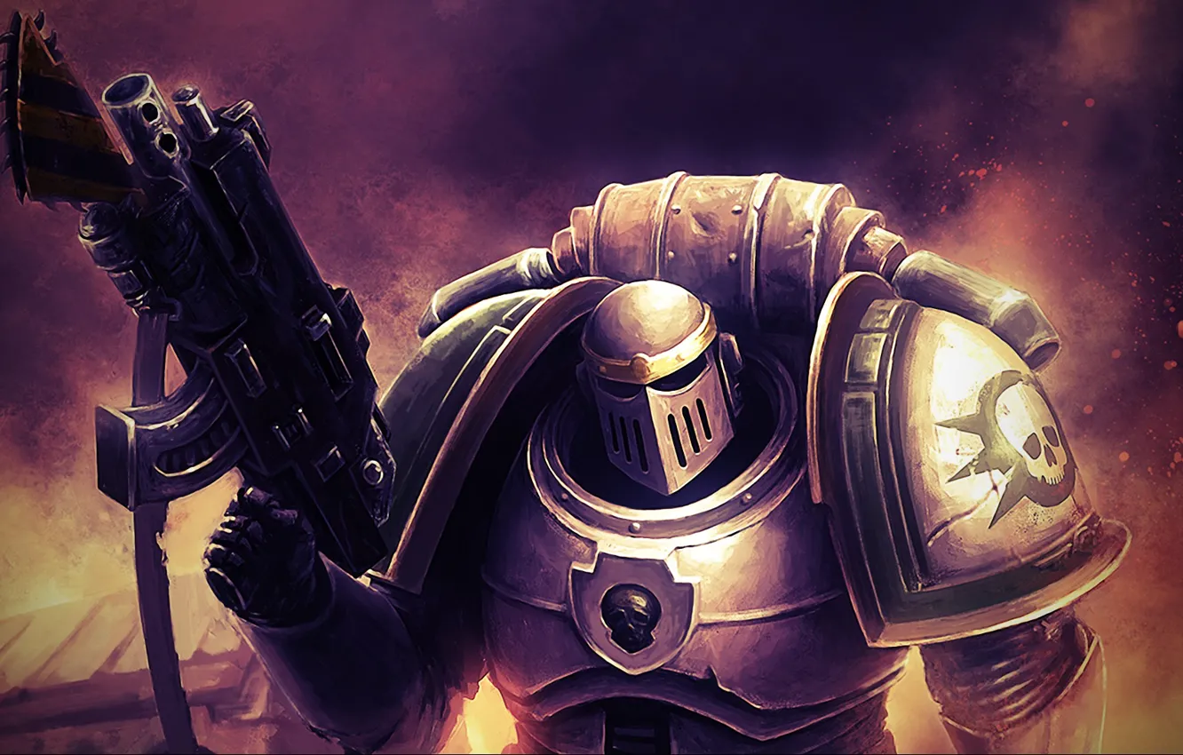 Photo wallpaper armor, warhammer 40k, Warhammer 40,000, pearls, Death Guard