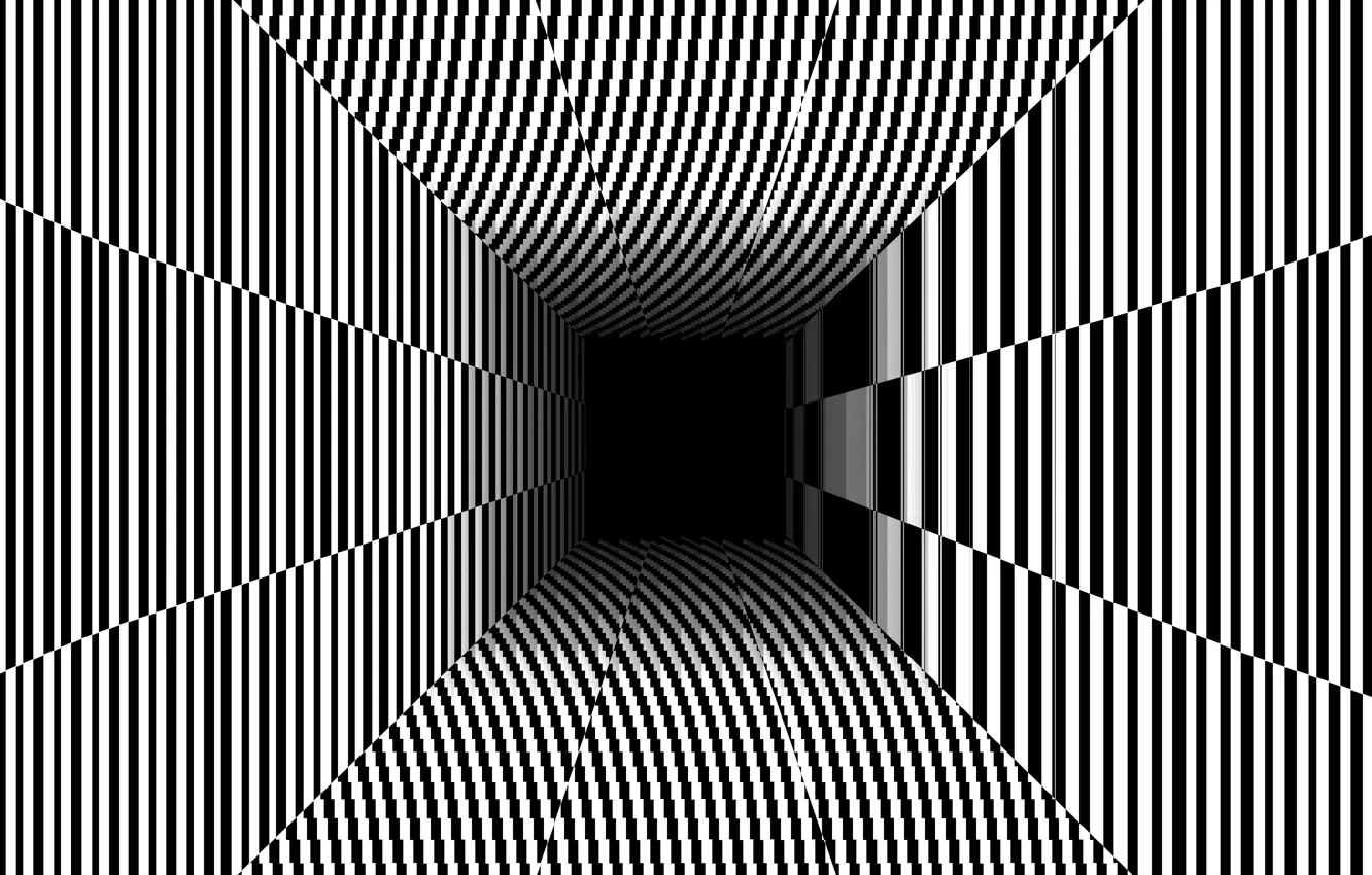 Photo wallpaper Line, Background, The tunnel, Illusion, Optical illusion, Cheating, Illusion