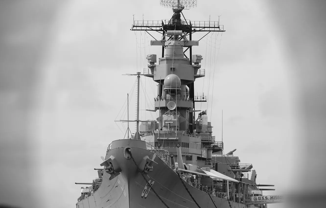 Photo wallpaper ship, Museum, battleship, USS Missouri
