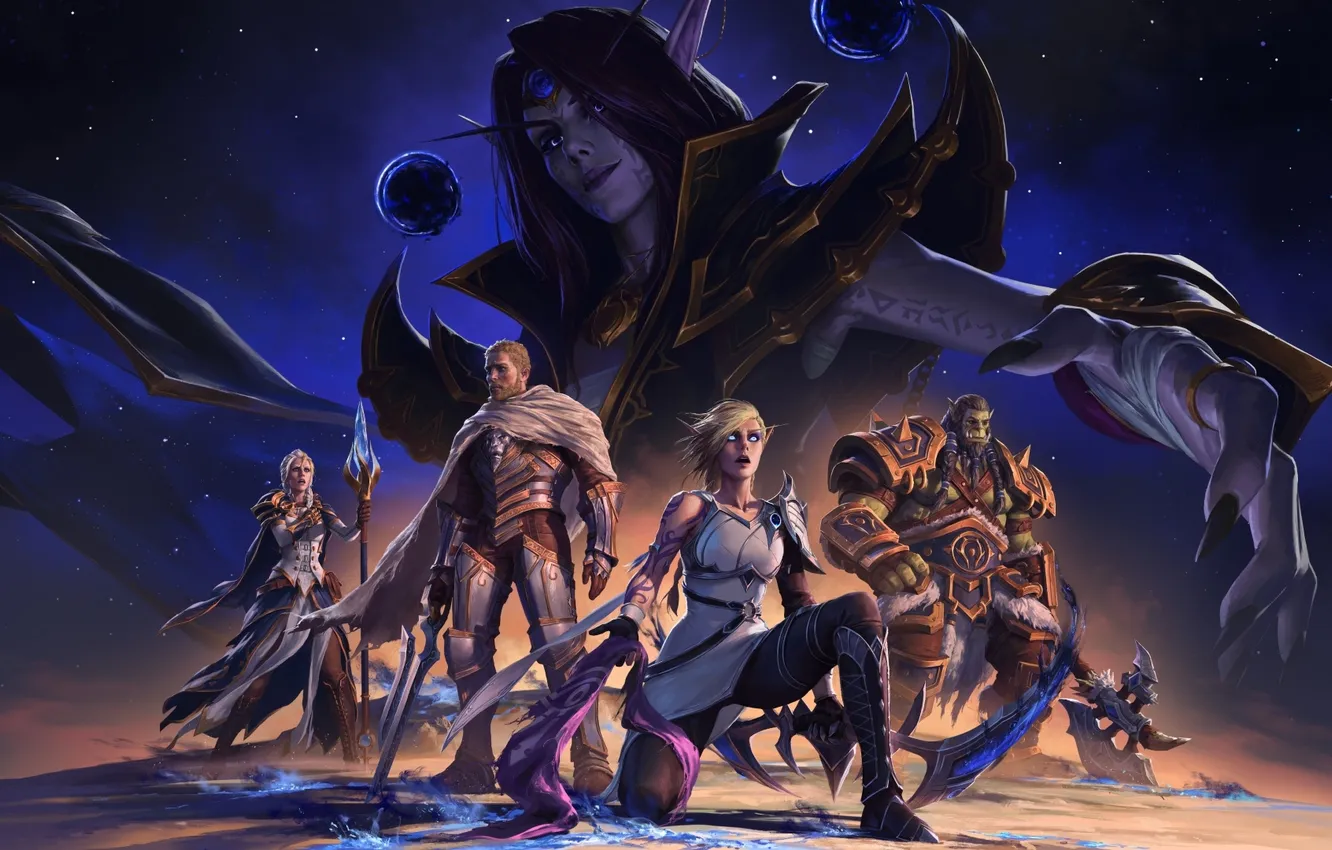 Photo wallpaper hero, World of Warcraft, characters, Blizzard Entertainment, Video Game, Video Games, The War Within