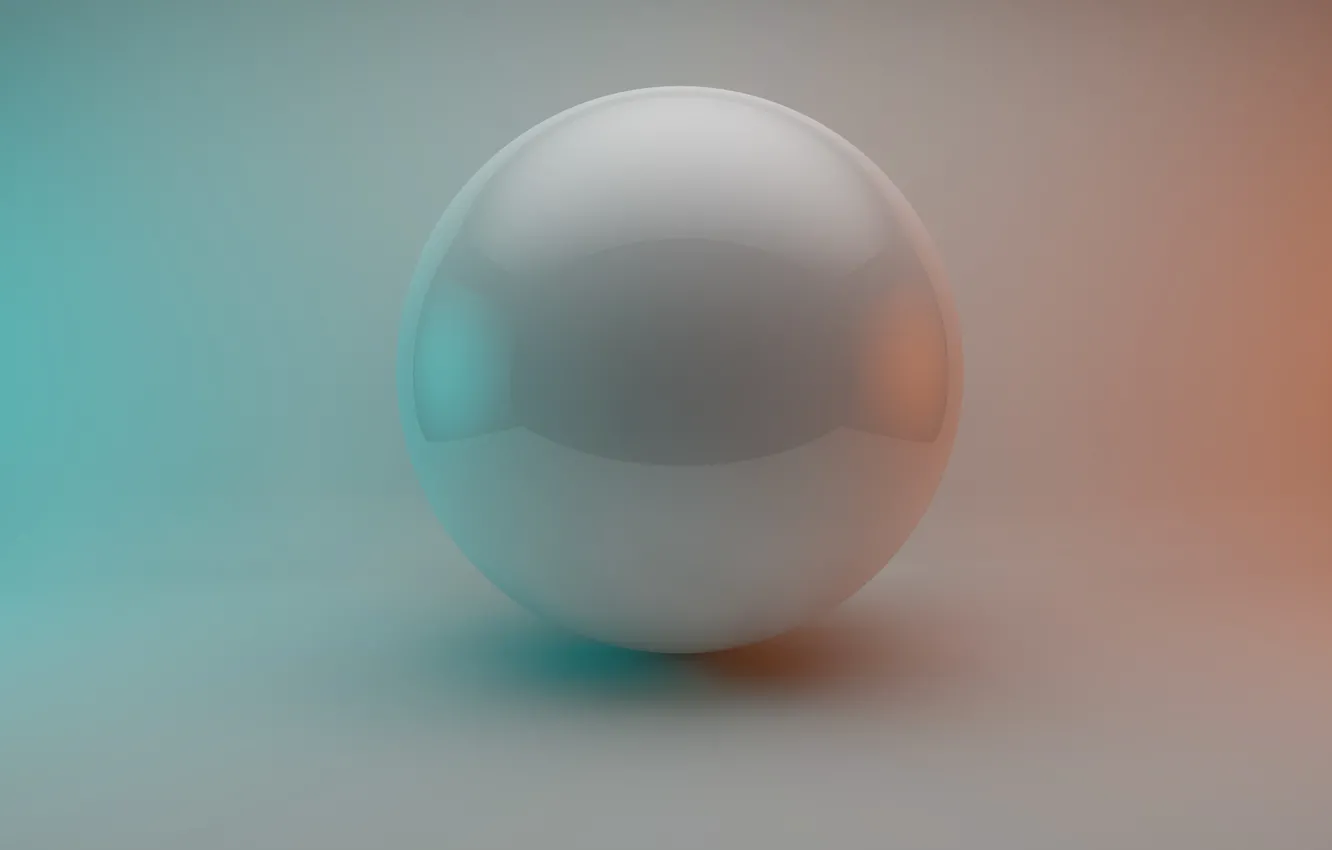 Photo wallpaper cinema, cinema 4d, light, ball, Light ball