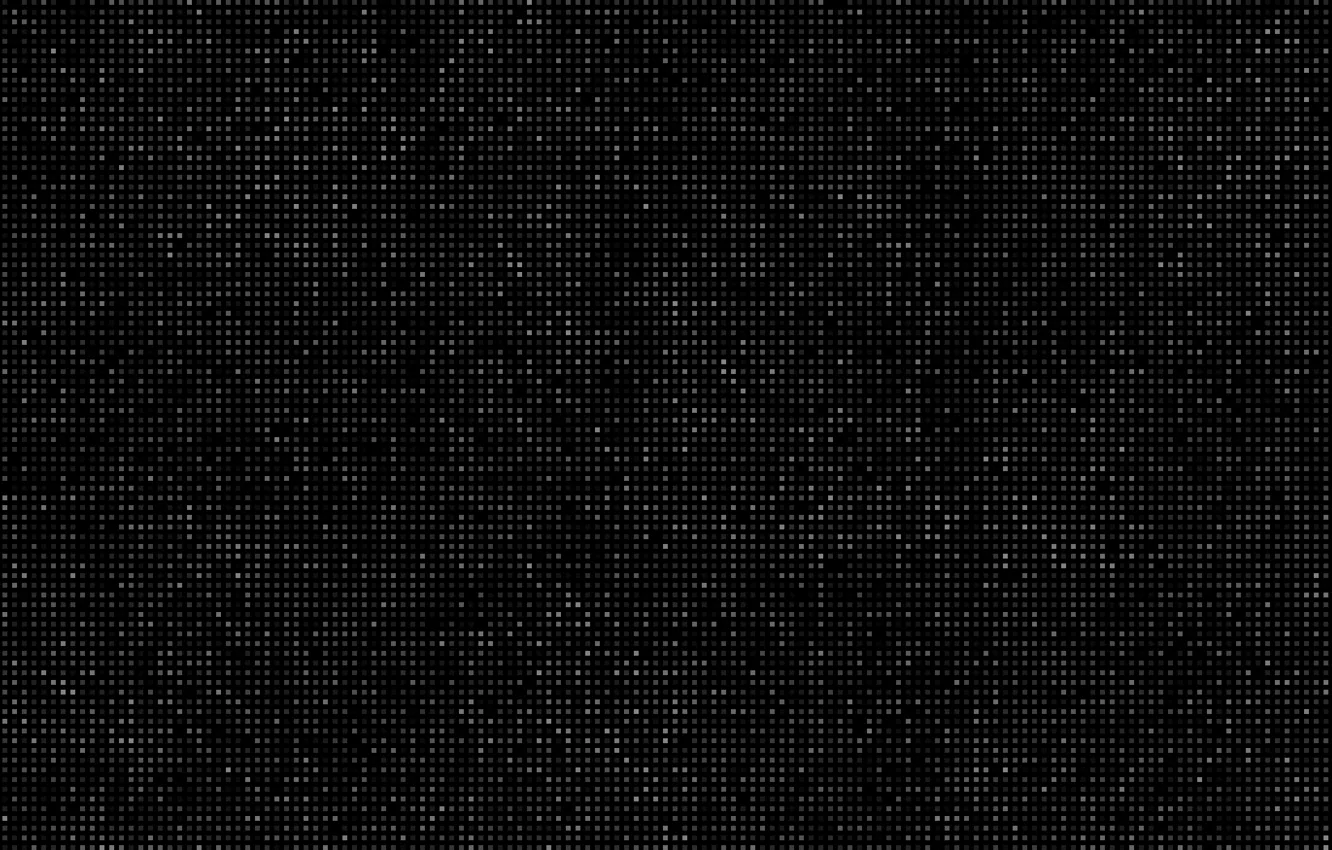 Photo wallpaper dark, black, design, square, hi-tech, bokeh, mosaic, dots