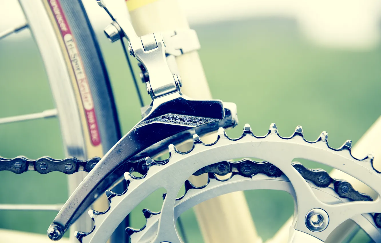 Photo wallpaper bike, chain, stars, photo, photographer, markus spiske