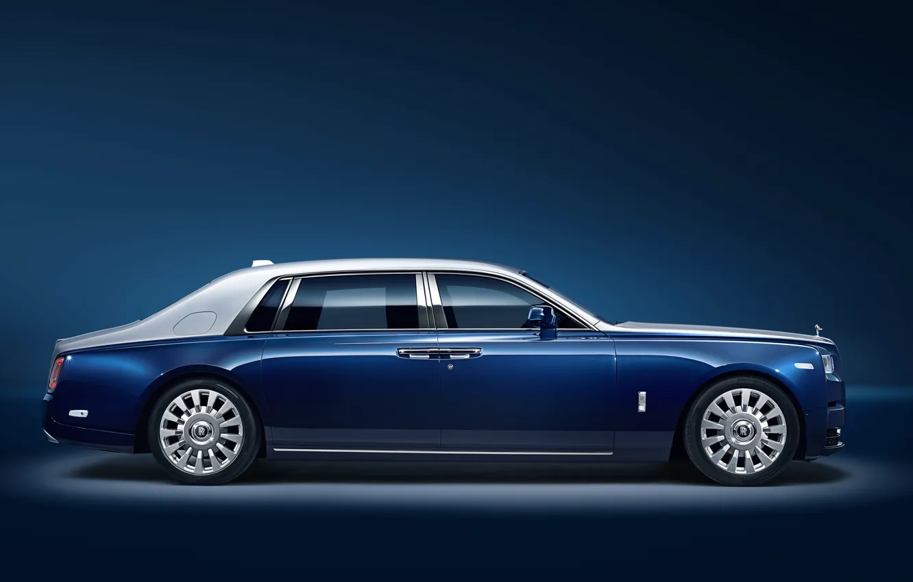 Photo wallpaper Rolls-Royce, Phantom, side view, 2018, EWB Chengdu, Privacy Suite