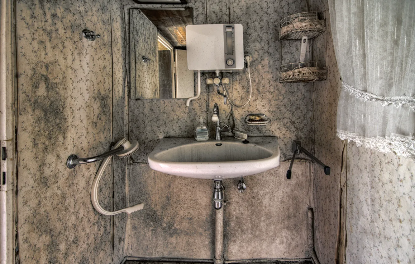 Photo wallpaper background, bath, sink