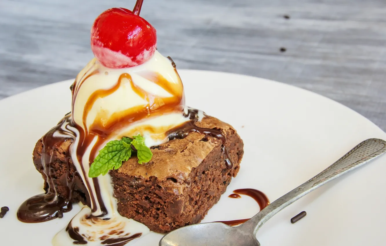 Photo wallpaper cake, cake, dessert, sweet, chocolate, sweet, dessert