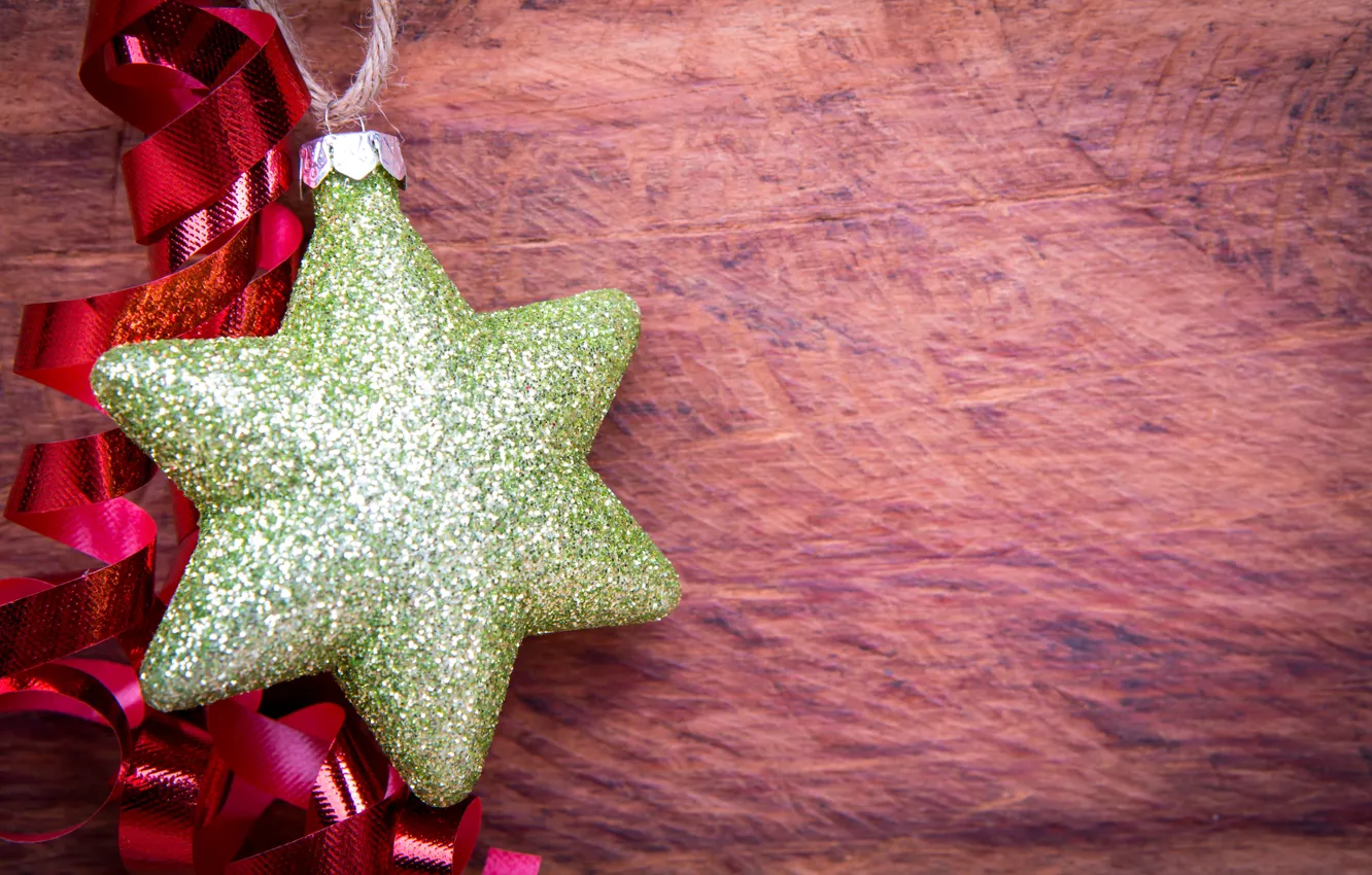 Photo wallpaper new year, Christmas, wood, merry christmas, Xmas, decoration