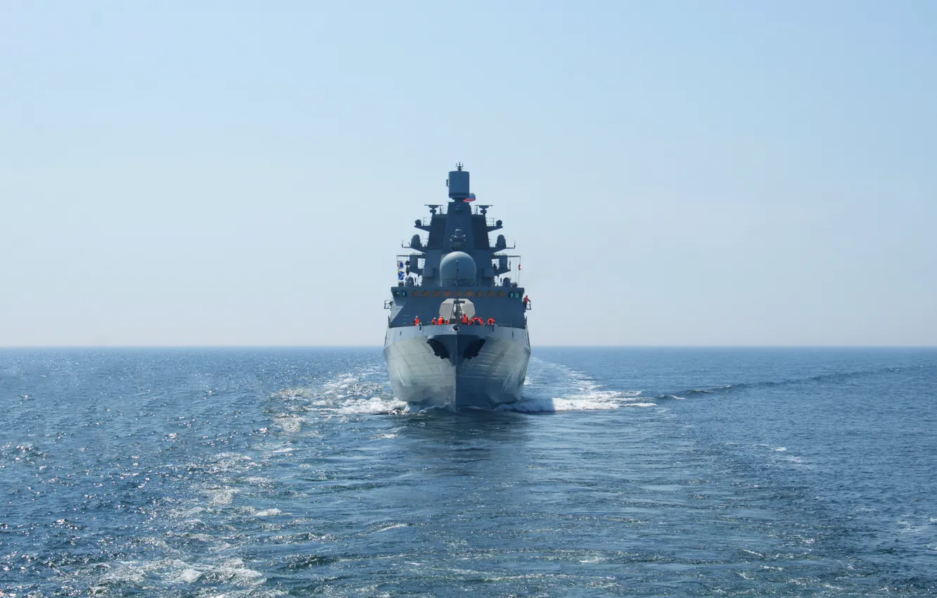 Photo wallpaper ship, frigate, guard, Admiral Kasatonov