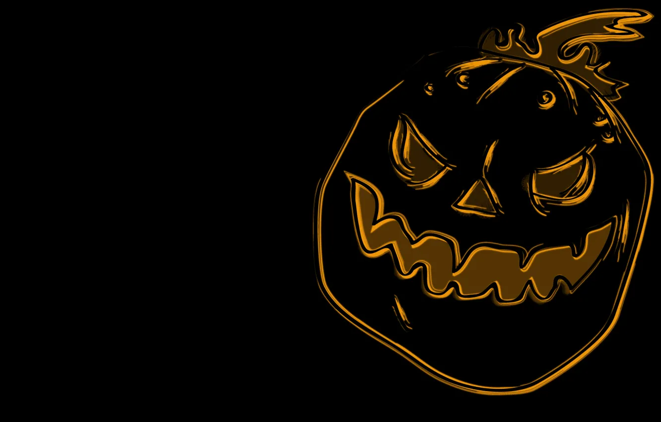 Photo wallpaper holiday, figure, Halloween, pumpkin, 1920x1080, holiday, picture, pumpkin