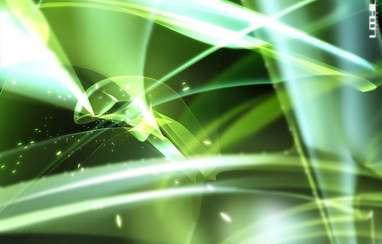 Photo wallpaper movement, mesh, glow