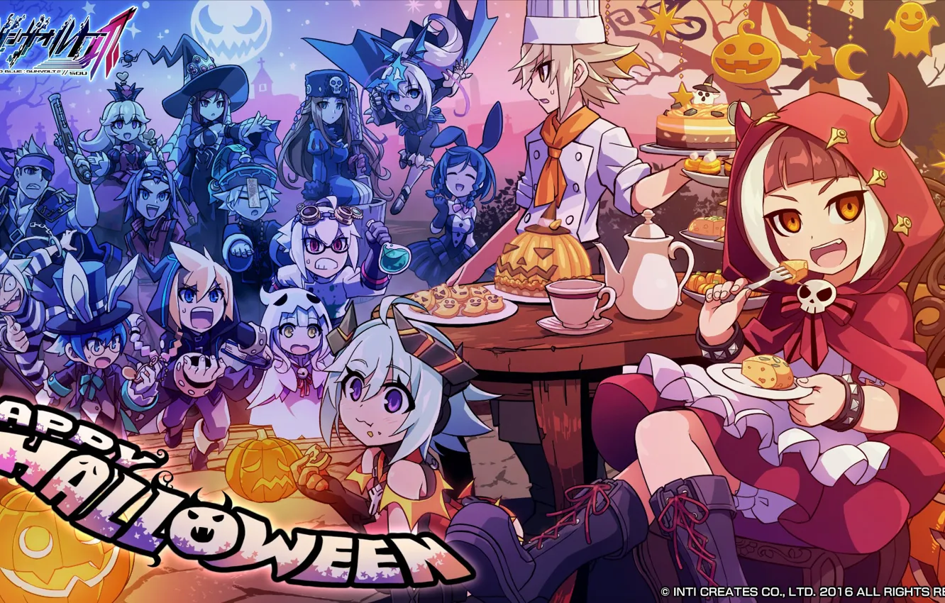 Photo wallpaper anime, art, characters, Azure Striker Gunvolt