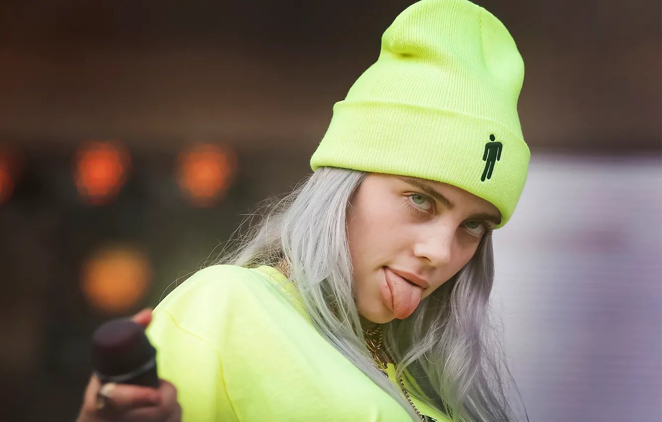 Photo wallpaper hat, singer, singer, Billie Eilish, Billy Iles