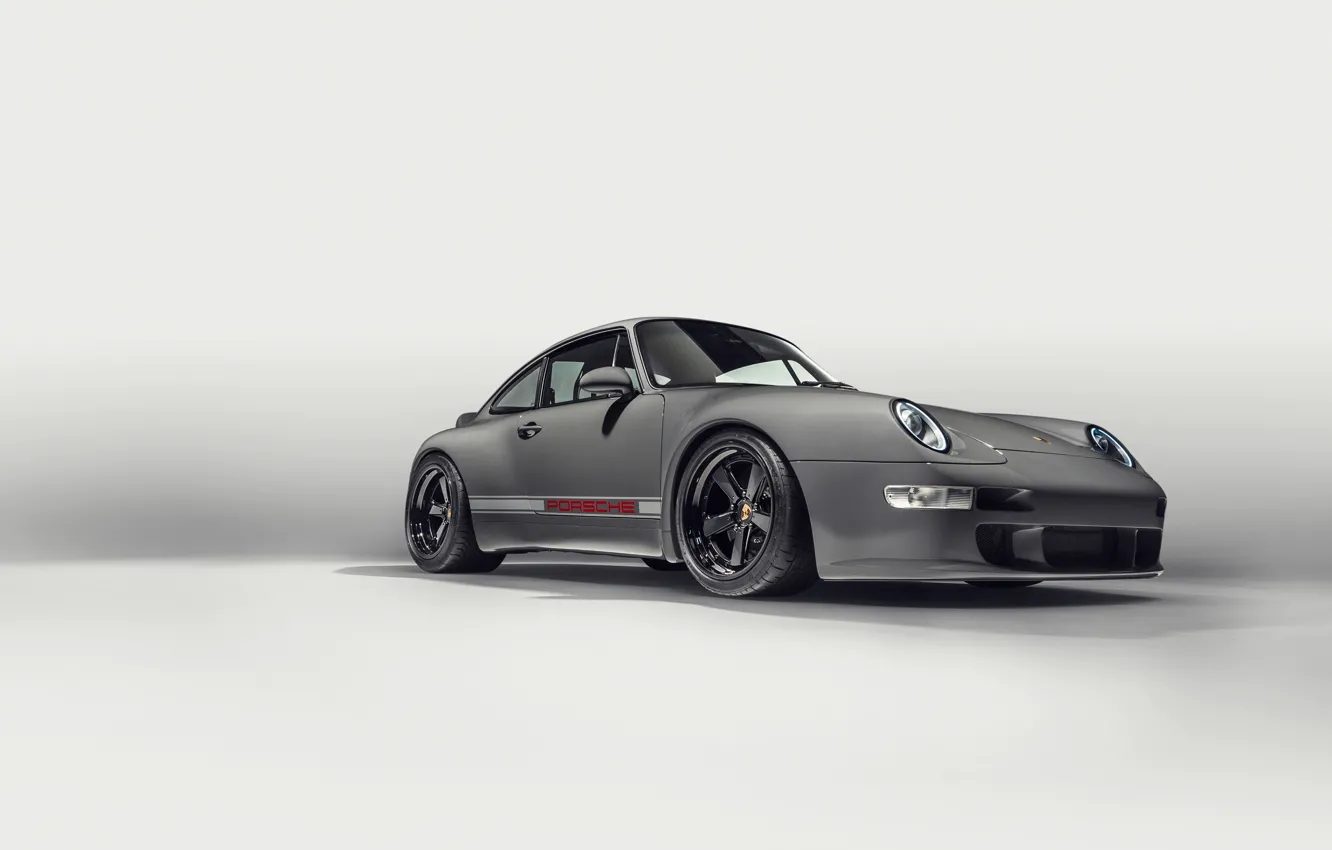 Photo wallpaper Porsche, Porsche 911, Grey, 993, Gunther Plant, Sport touring