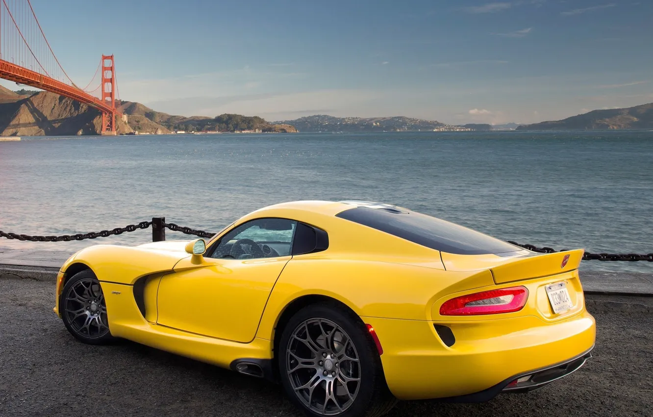 Photo wallpaper car, Dodge, Viper, SRT-10