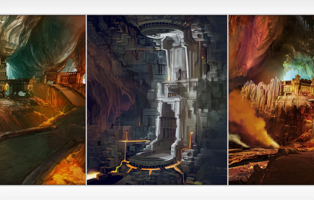 Photo wallpaper Origins, dragon, Age