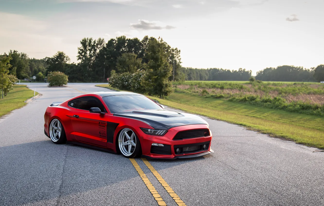 Photo wallpaper Mustang, Ford, Ford Mustang, Ford Mustang