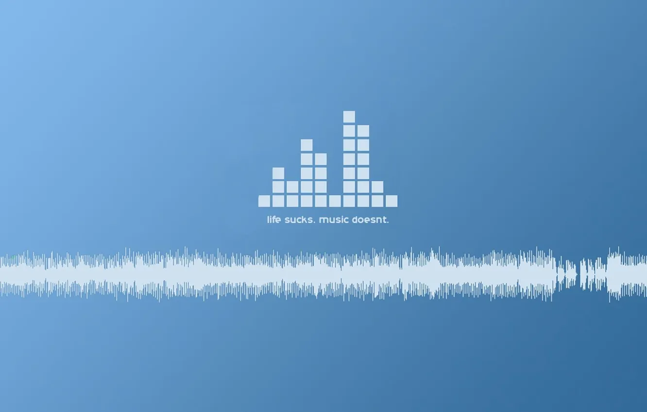 Photo wallpaper text, letters, background, blue, the inscription, minimalism