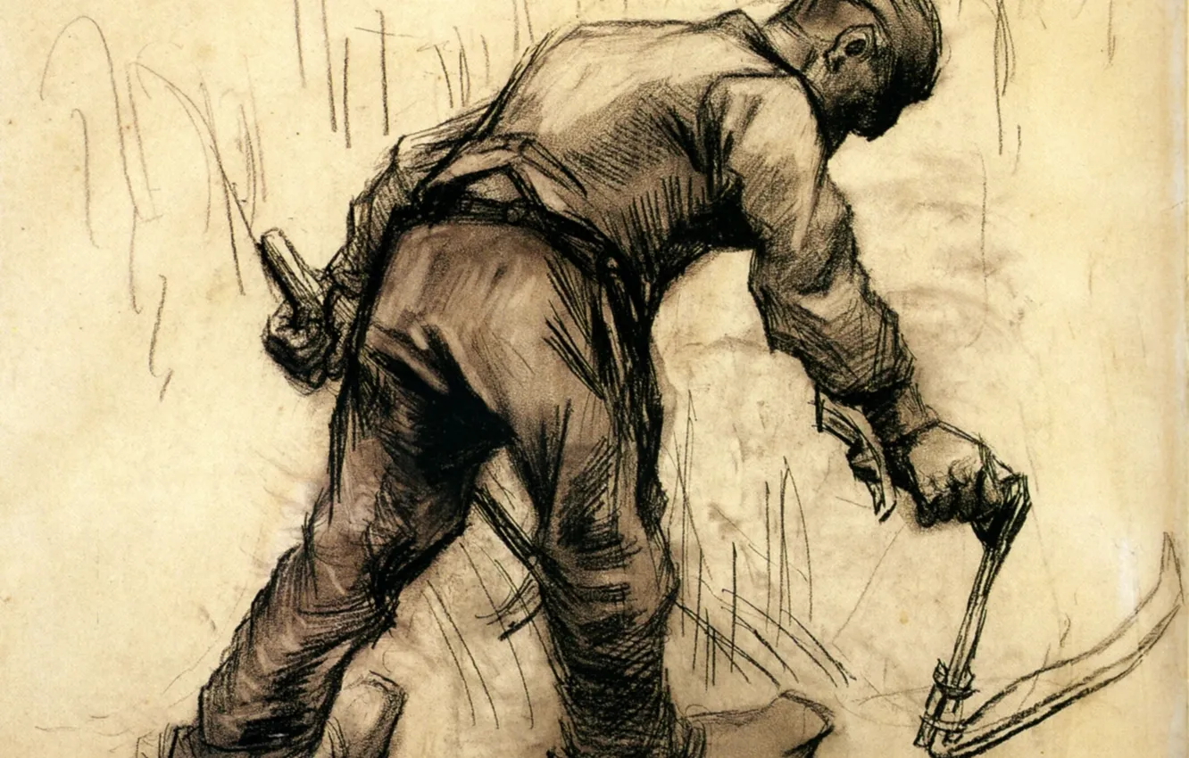 Photo wallpaper man, shoes, working, hammer, hard worker, Reaper 3