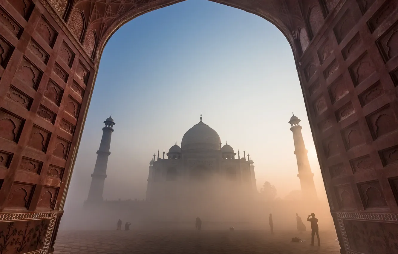 Photo wallpaper architecture, Taj Mahal, India