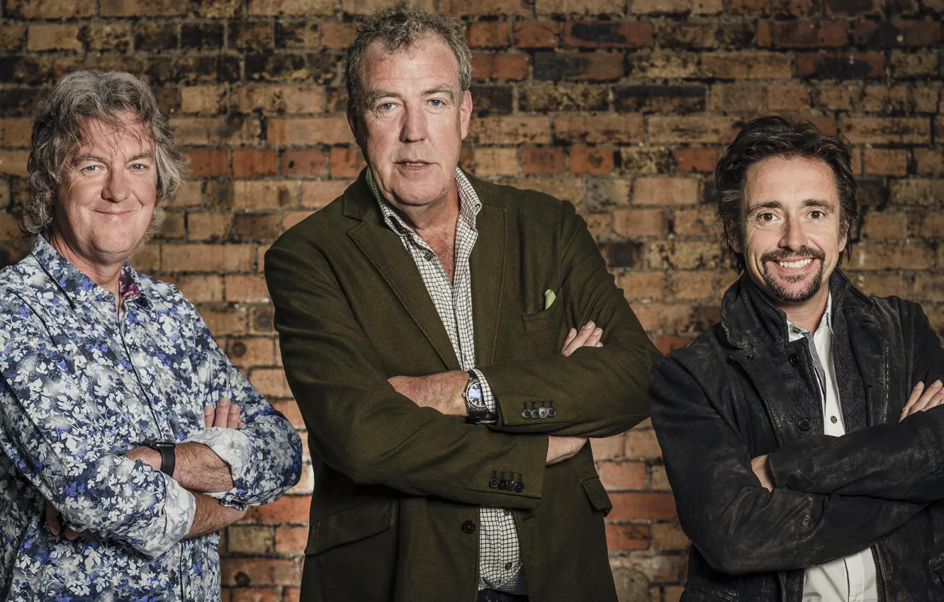 Photo wallpaper Jeremy Clarkson, Jeremy Clarkson, Richard Hammond, James Daniel May, James May, the British, transfer, Richard …