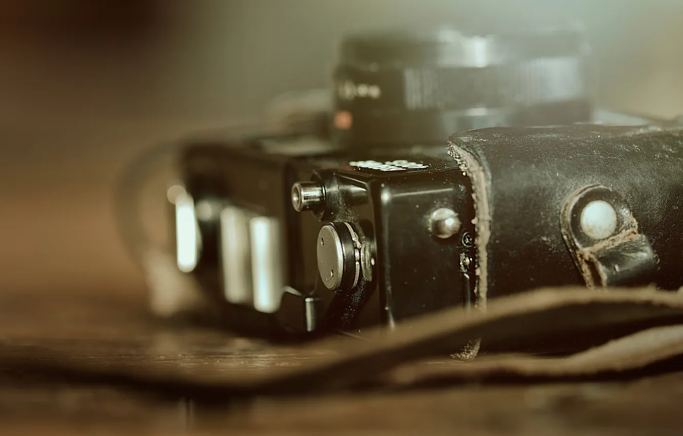 Photo wallpaper macro, the camera, rarity, case