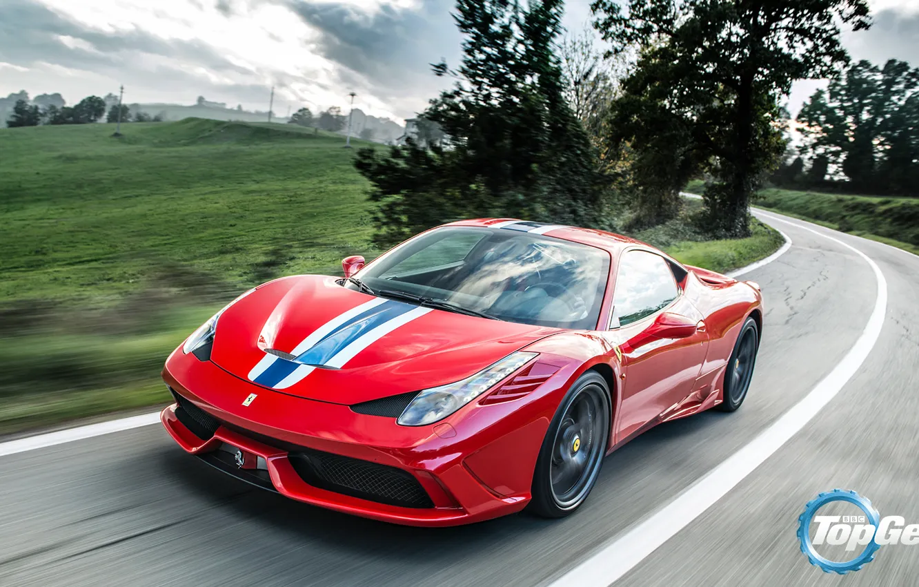 Photo wallpaper Ferrari, 458, Italia, Speciale, Price, 2014, Top, Gear