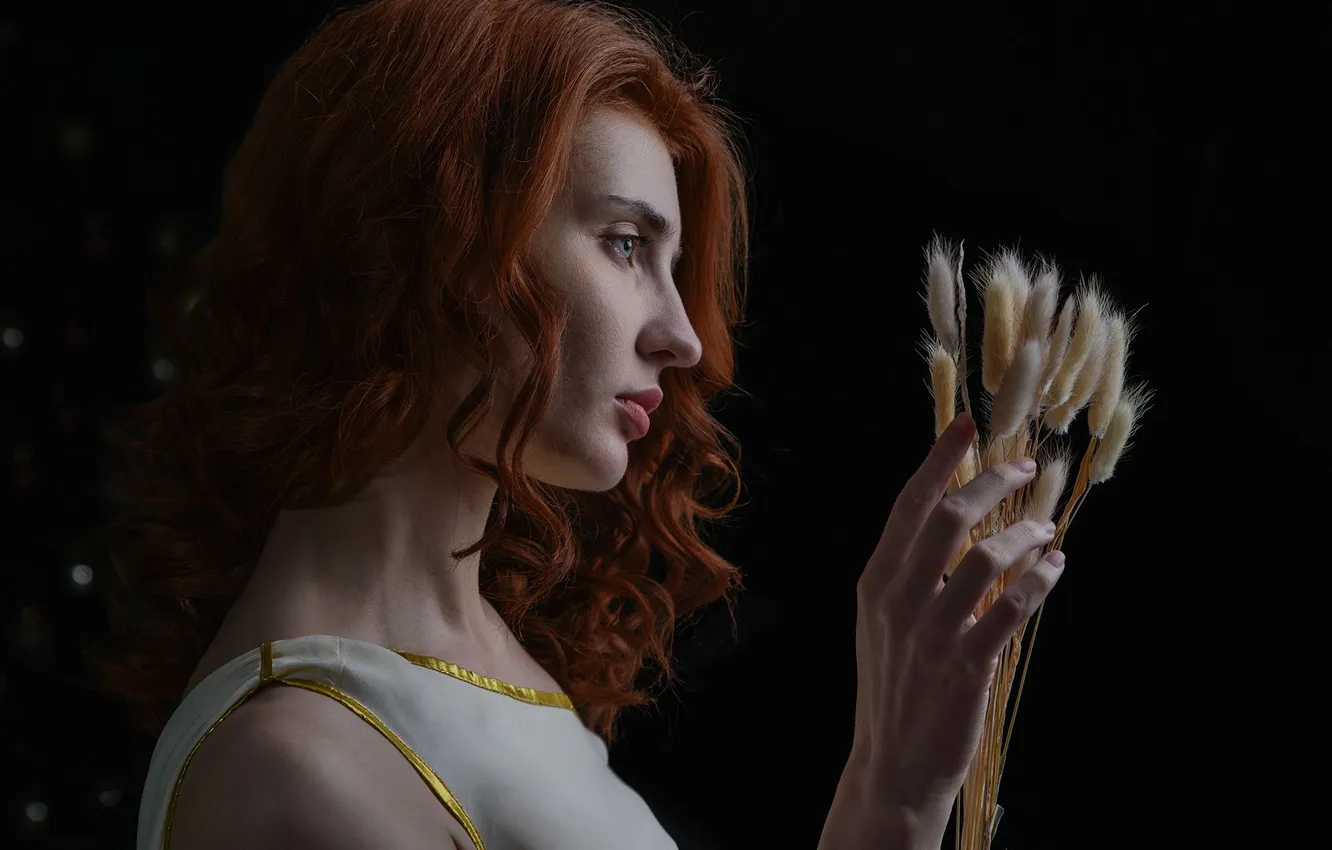 Photo wallpaper portrait, Evgeny Kozlov, Lyubov Matveeva