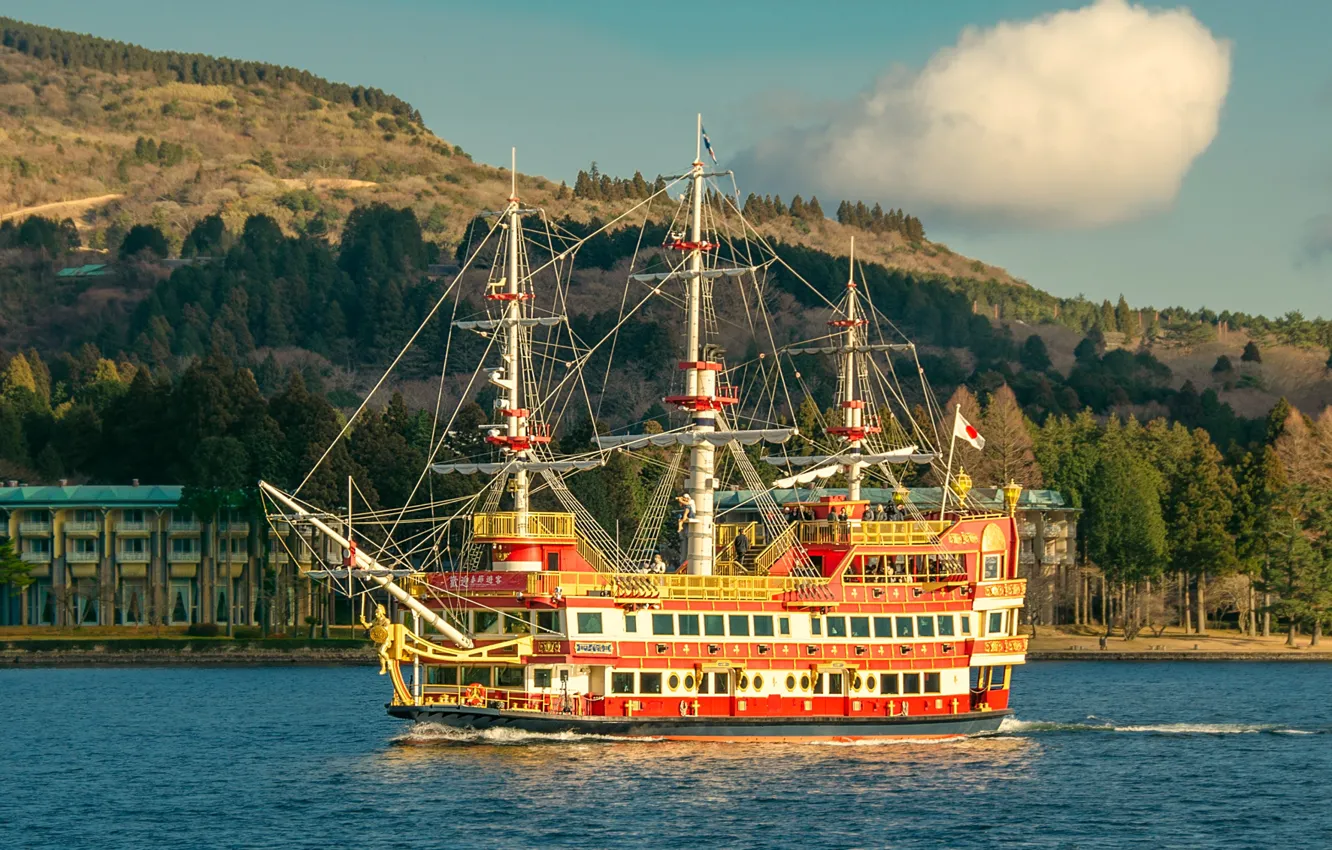 Photo wallpaper summer, retro, stay, ship, day