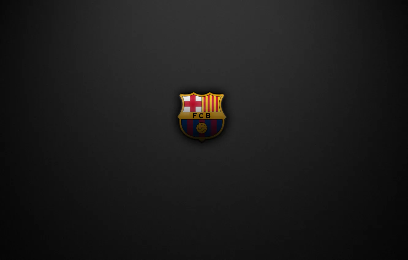 Photo wallpaper style, sport, signs, symbols, football clubs, Barcelona football, emblems