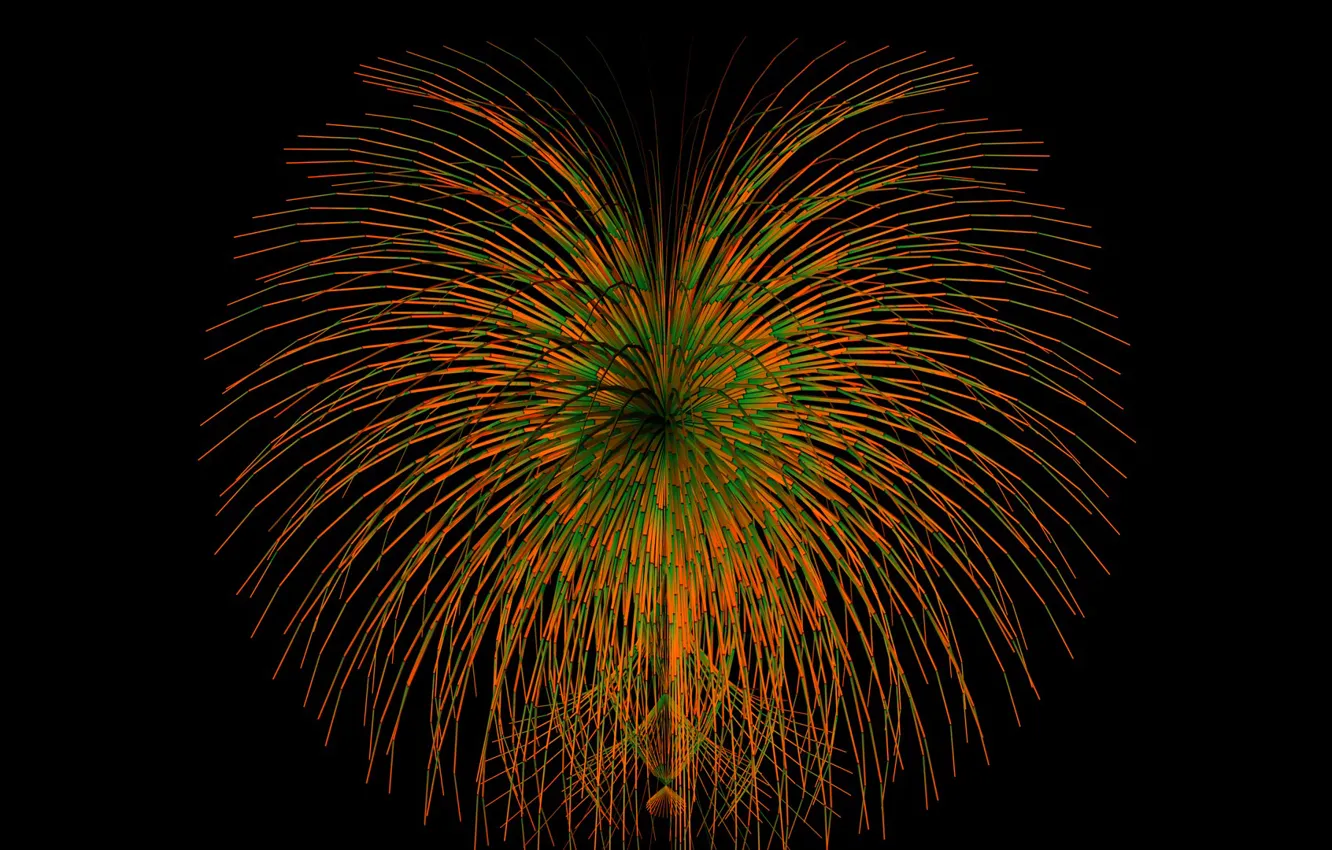 Photo wallpaper rays, light, Wallpaper, color, optics, fiber